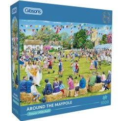 Gibsons Around the Maypole 1000 Piece Jigsaw Puzzle Online