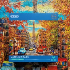 Gibsons Autumn in Paris 1000 Piece Jigsaw Puzzle Hot