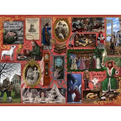 Gibsons Book Club: Charles Dickens 1000 Piece Jigsaw Puzzle Hot
