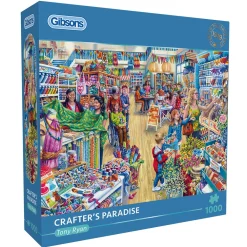 Gibsons Crafter's Paradise 1000 Piece Jigsaw Puzzle Online