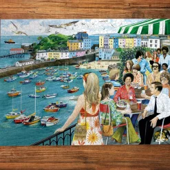 Gibsons Dining at Tenby 1000 Piece Jigsaw Puzzle New