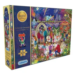 Gibsons Enchanted Christmas Limited Edition 1000 Piece Jigsaw Puzzle Best