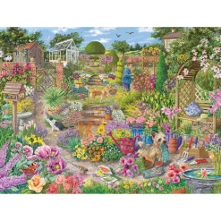 Gibsons Garden In Bloom 1000 Piece Jigsaw Puzzle Sale