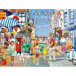 Gibsons Heading for the Beach Extra Large 500 XL Piece Jigsaw Puzzle Outlet
