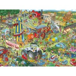 Gibsons Jokesaws: Country Show Chaos 1000 Piece Jigsaw Puzzle Discount