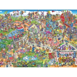 Gibsons Jokesaws: Midsummer Mayhem 1000 Piece Jigsaw Puzzle Sale