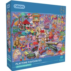 Gibsons Playtime Favourites 1000 Piece Jigsaw Puzzle Hot