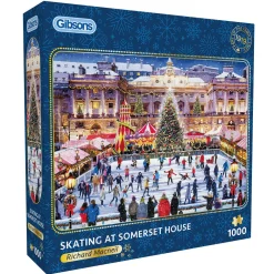 Gibsons Skating at Somerset House 1000 Piece Jigsaw Puzzle New