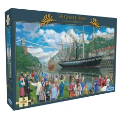 Gibsons SS Great Britain: An Imagined Odyssey 1000 Piece Jigsaw Puzzle Discount