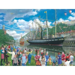 Gibsons SS Great Britain: An Imagined Odyssey 1000 Piece Jigsaw Puzzle Discount