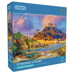 Gibsons St Michael's Mount 1000 Piece Jigsaw Puzzle Fashion