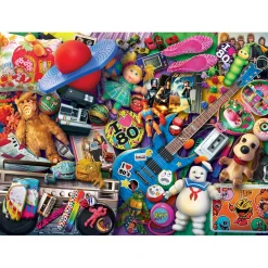 Gibsons We Love the 80s 1000 Piece Jigsaw Puzzle New